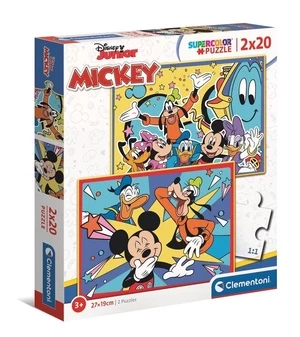 Dėlionė Clementoni Mickey 24791, 27 cm x 19 cm