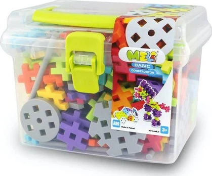 Meli Blocks Constructor Travel Box 250 el.