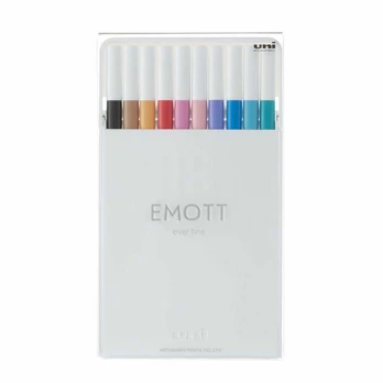 Emott fineliner 10 stk ass. sæt nr. 2