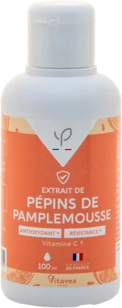 VITAVEA Greipfrutų sėklų ekstraktas ir vitaminas C, 100 ml