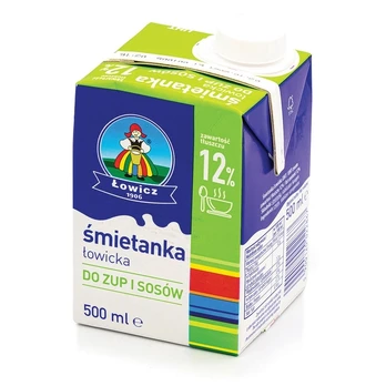 UAT grietinėlė LOWICZ, 12% rieb., 500 ml
