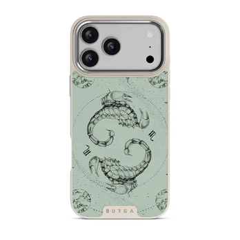Scorpio - iPhone 17 Pro Max Case, Elite Light (MagSafe) / Silver / Turquoise
