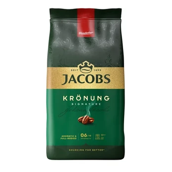 Kavos pupelės JACOBS KRONUNG, 1 kg