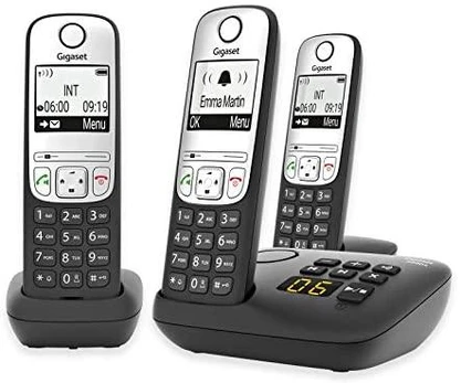Gigaset A690 A Trio juodas