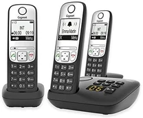 Gigaset A690 A Trio juodas kaina