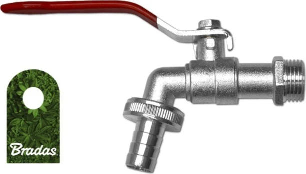Bradas KRAN KULOWY 1/2" GZ 3/4"
