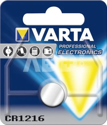 10x1 Varta electronic CR 1216 PU inner box