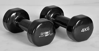 CHRISTOPEIT SPORT Beauty Bells Vinilo hanteliai 2x4kg