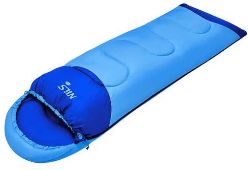 Blue NC2007 Mėlynas SLEEPING BAG JUNIOR NILS STOVYKLA