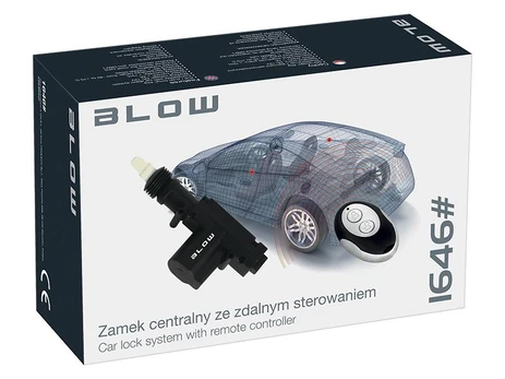 Centrinis užraktas ir pultelis Blow