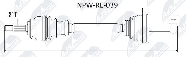 Pusašis NTY NPW-RE-039