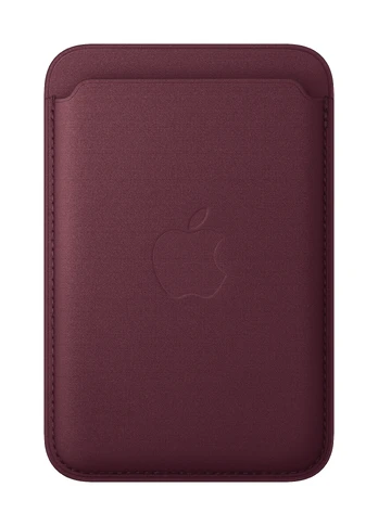 iPhone FineWoven Wallet with MagSafe - Burgundy
