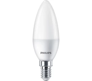 Lemputė Philips LED, B35, šaltai balta, E14, 5 W, 470 lm
