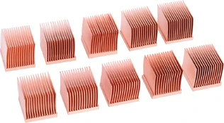 Radiatorius Alphacool GPU RAM Copper Heatsinks 14x14mm, 10 vnt. kaina