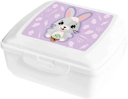 Lunchbox Betty i Bunny 850 ml violetinė AMBITION JUNIOR