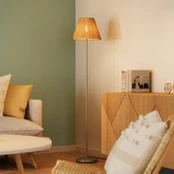 OSRAM stovas Decor Raffia, 1 lemputė, natūralios spalvos rafia, E27