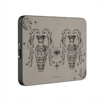 Aquarius - Laptop Sleeve, 13 inches / Nude