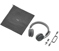 HEADSET ZONE 2 WIRELESS/GRAPHITE 981-001311 LOGITECH kaina