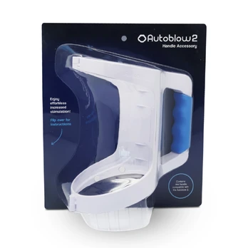 Autoblow Easy-Grip ergonominė rankena, balta