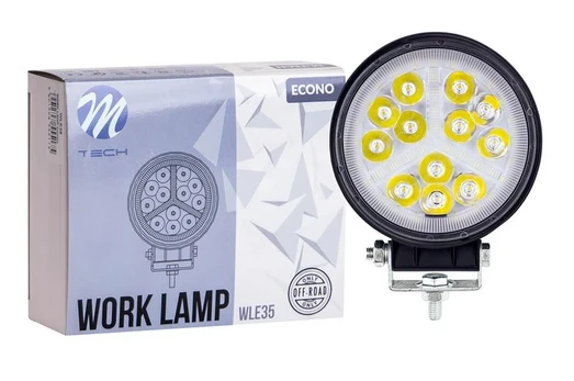 Darbo lempa M-TECH ECONO WLE35 | 47 × 3030SMD LED | 12–24 V | IP67