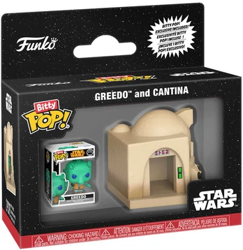 Funko Bitty POP figure Town Star Wars Greedo and Cantina