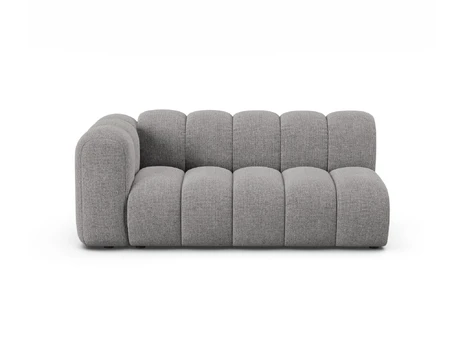 Left Modular Sofa, "Lupine", 3 Seats, 175x95x70, Light Grey