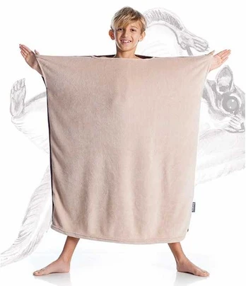 MCU KANGURU Momonga Børne Brownie Plaid/Tæppe