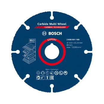 Bosch Pjovimo diskas 125 x 1 x 22,23 mm