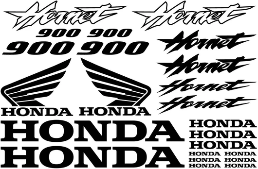 Honda Hornet 900 motociklo lipdukai