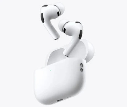 air pro modernios belaidės ausinės su įkrovimo dėklu