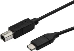 Adapteris StarTech USB C to USB B Printer USB 2.0 B male, USB Type-C, 3 m, juoda kaina