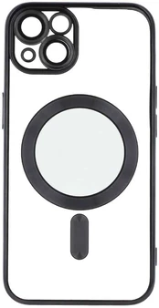 Dėklas TelForceone Color Chrome Mag case for iPhone 11 juodas kaina
