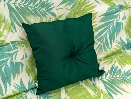 Garden Swing Seat Textylina 2x1 Palm Leaves Pattern