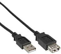 Kabelis USB Delock USB-A - USB-A 0.5 m Juodas (83401) kaina