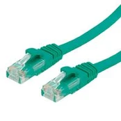 Value Utp Cable Cat.6, Halogen-Free, Green, 1 M
