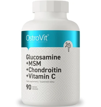 OstroVit Glucosamine + MSM + Chondroitin + Vitamin C, 90 tab