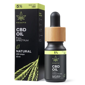 5% CBD aliejus (pilno spektro)