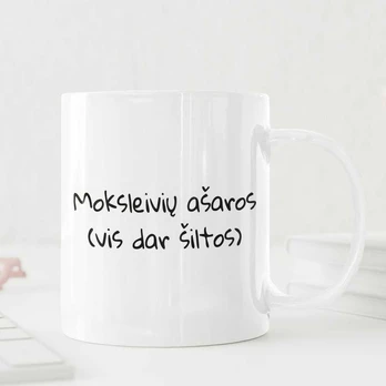 Puodelis "Moksleivių ašaros"