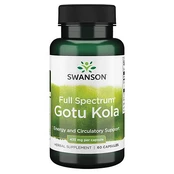 Gotu Kola SWANSON, 60 kapsulių kaina