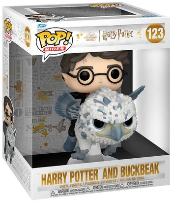 Funko POP Rides DLX: HP POA - Harry & Buckbeak
