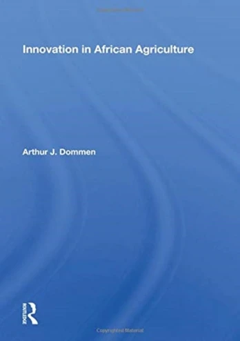 Innovation in African Agriculture