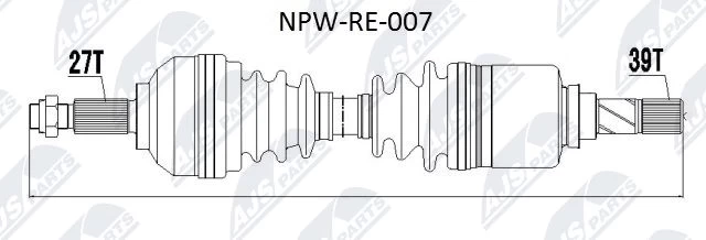 Pusašis NTY NPW-RE-007