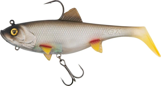 Guminukai Fox Rage Replicant Wobble, 7,5 cm, 10 g, Silver Ghost, 2 vnt.