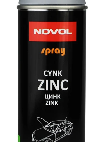 Purškiamas cinkas NOVOL, 400 ml