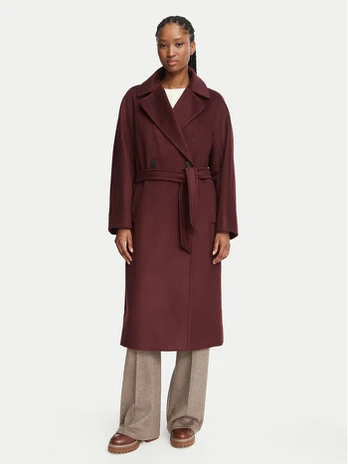 Weekend Max Mara Vilnonis paltas Resina 2625016102 Vyšninė Regular Fit