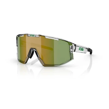 BLIZ Fusion akiniai | Transparent White - Green
