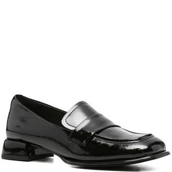 Loaferiai moterims, Juoda, Loafers