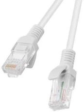 Laidas Lanberg Cat.6 Patchcord RJ-45, RJ-45, 1 m, pilka kaina