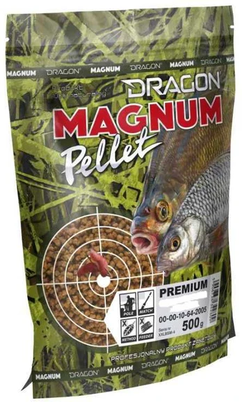 Peletės Dragon Magnum Classic 2 mm, žuvis, 500g