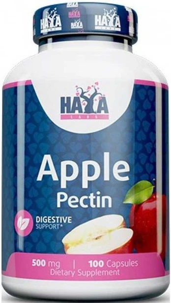 Haya Labs Apple Pectin (Obuolių pektinas) 100 kaps.